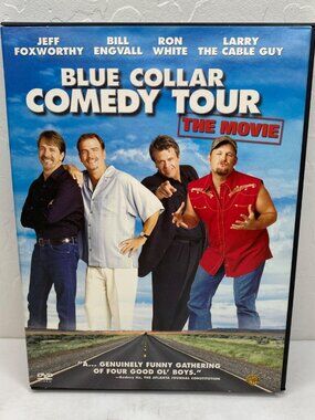 Blue Collar Comedy Tour Movie DVD Jeff Foxworthy Bill Engvall Larry Cable Guy